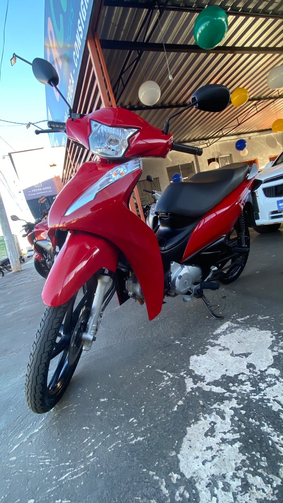 Oportunidade!!! Biz 125 EX 2022 Completa!!! Super Nova!!! Financio com Apenas R$ 1.000,00 de entrada!!!Pego Trocas