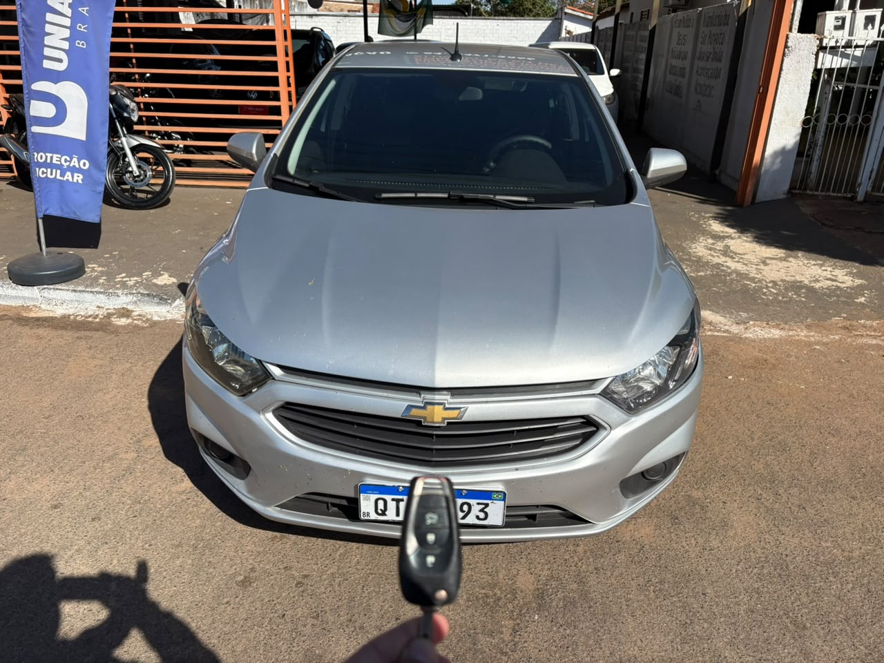 Oportunidade!!! Onix LT 1.0 2019 COMPLETAO!!! 89.000 km Financio 100% /Pego Trocas - Imagem 4