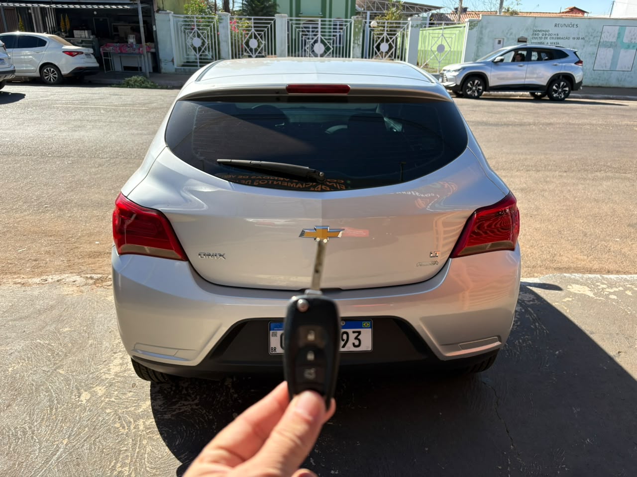 Oportunidade!!! Onix LT 1.0 2019 COMPLETAO!!! 89.000 km Financio 100% /Pego Trocas - Imagem 9