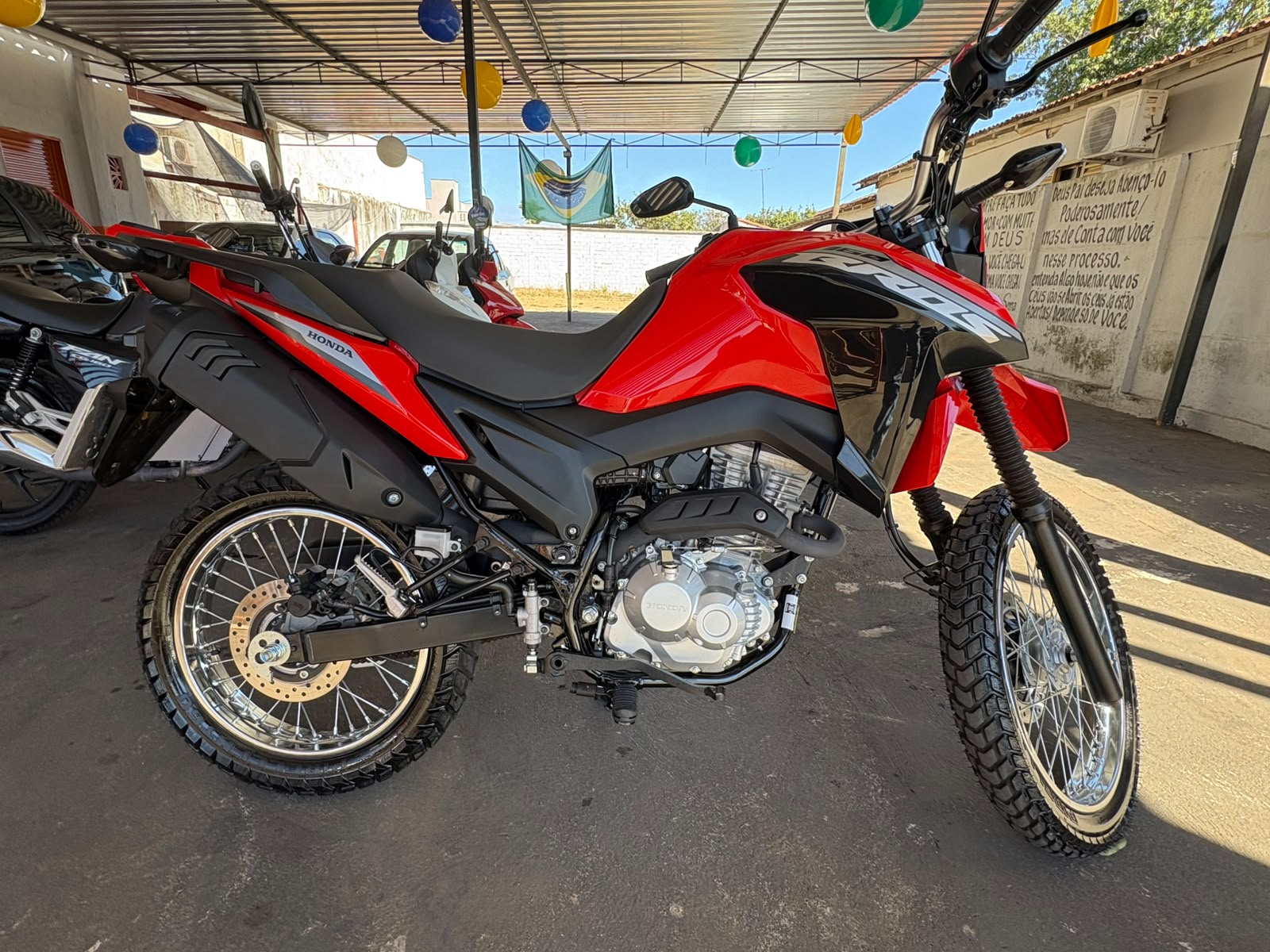 Oportunidade!!! Honda NXR BROSS ABS 160 2025 Completa !!! ZERA, EXTRA, Financio/Pego Trocas!!! - Imagem 4