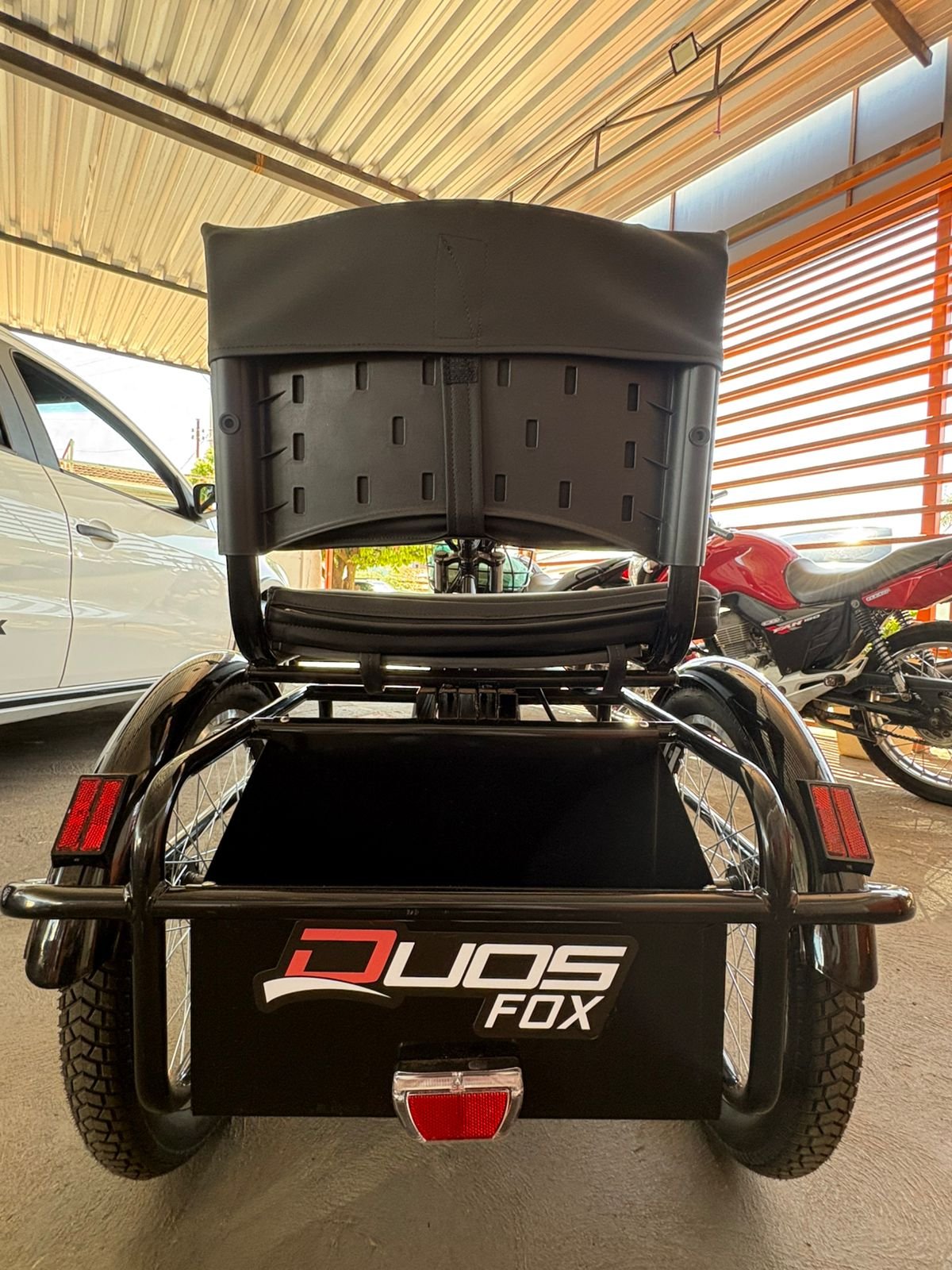 Oportunidade!!! Triciclo Eletrico 800W ano 2026 Zera!!! Com Apenas 7KM rodado !!!!! Parcelo no Cartao ate 21x - Imagem 5